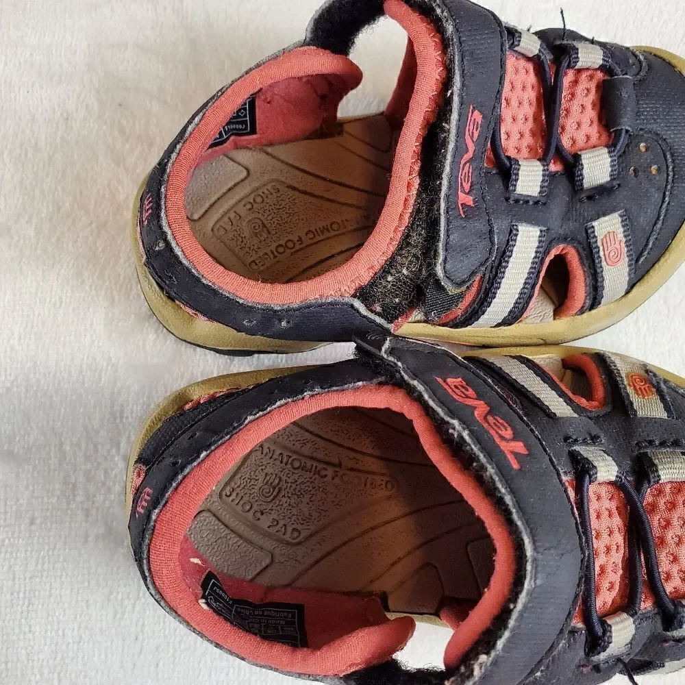 Teva Non-marking Baby Boys Sandals Size 4&5